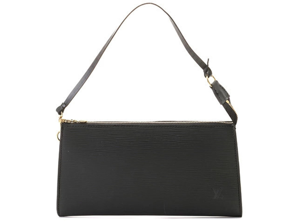 LOUIS VUITTON Pochette Accessoires Epi Noir Black